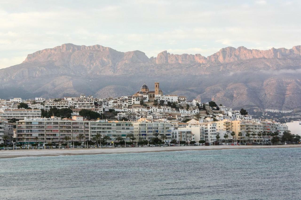 Atico-Loft Frente Al Mar Con Piscina Y Parking Appartement Altea Buitenkant foto